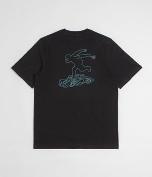 Adidas Shmoofoil Gonz Speedy T-Shirt - Black / Preloved Teal