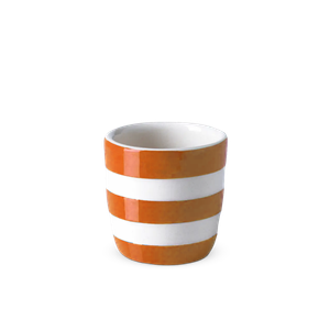 Cornish Orange Straight Sided Egg Cup