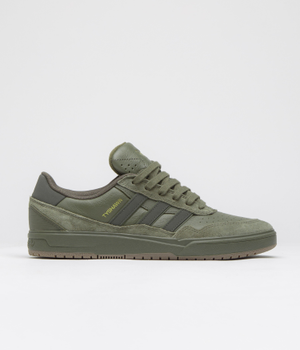 Adidas Tyshawn II Shoes - Olive Strata / Shadow Olive / Gum5