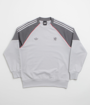 Adidas x Wall Street x Olympique Lyonnais Crewneck Sweatshirt - Solid Grey / Grey Five