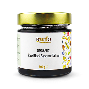 Organic Raw Black Sesame Tahini 200g