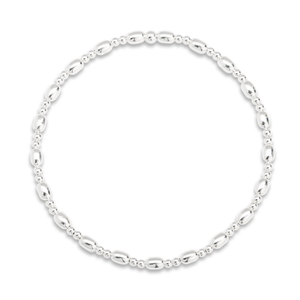 Signature Silver Round & Oval Bead IMERAKI Bracelet