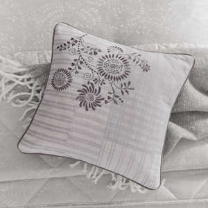 Kina Cushion 40cm x 40cm, Silver