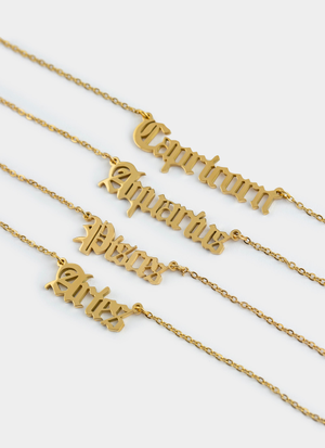 Vendetta Constellation Necklace - 18K Gold Plated