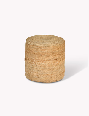 Cerney Round Stool - Jute, Natural