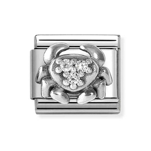 Classic Silver Cancer Charm