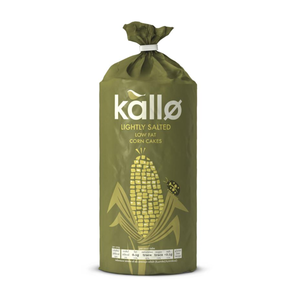 Organic Lightly Salted Corn Cakes Thins (Kallo) 130g