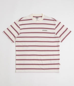 Dickies York Stripe T-Shirt - Egret