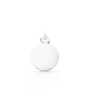 Signature Silver Engravable Disc 13mm