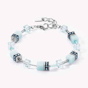 Classic GEOCUBE Bracelet Light Aqua