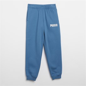 Puma Junior Boys Sportstyle Fleece Sweat Pants Blue Horizon