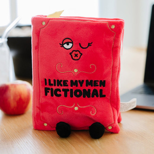 “I Like My Men Fictional” Book Punchkin Toy