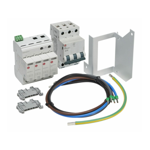 Wylex NHTNSP125L 40kA 4 Module 3 Pole and Neutral Type 2 Surge Protector Kit