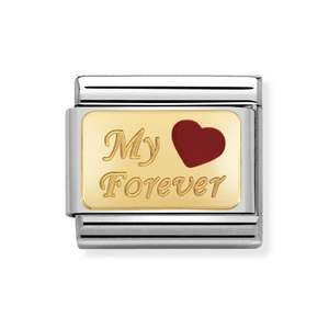Classic Gold My Forever Charm
