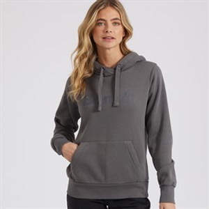 Bench Womens Lerenna Hoodie Charcoal