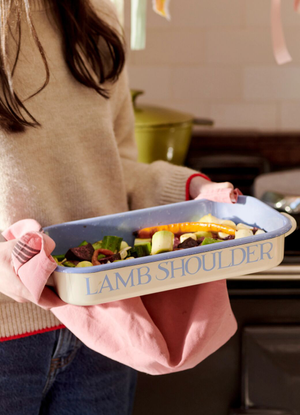 Easter Toast 40cm Enamel Roasting Tray
