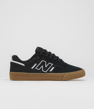 New Balance Numeric 306 Jamie Foy Shoes - Black / Gum / White