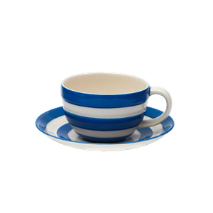 Cornish Blue Breakfast Cup and Saucer