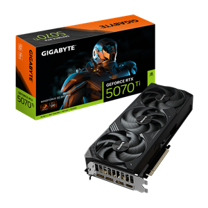 Gigabyte GeForce RTX 5070 Ti WINDFORCE OC SFF 16G GDDR7 Graphics Card - GV-N507TWF3OC-16GD