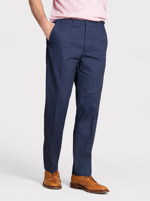 Navy Tapered Chinos