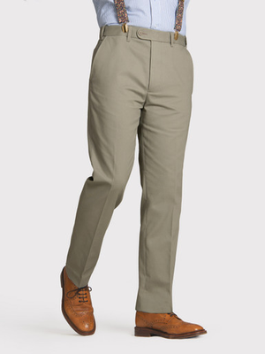 Sage Tapered Chinos