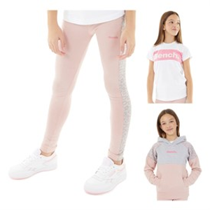 Bench Girls Leal Three Pack Tracksuit Set Light Dusky Pink