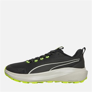Puma Mens Skyrocket Lite Trail Running Shoes Puma Black/Feather Grey/Yellow Alert