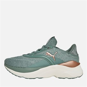 Puma Womens Softride Mayve Neutral Running Shoes Green Moon/Cool Mid Gray/Warm White
