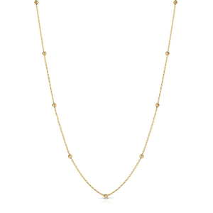 9ct Gold Fine Ball Chain Necklace
