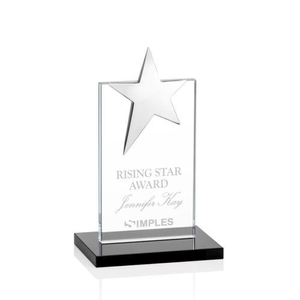 Bryanston Chrome Star Award - Black