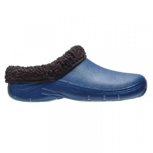Comfi & Cosy Fleece Clog Navy UK 10 / EU44
