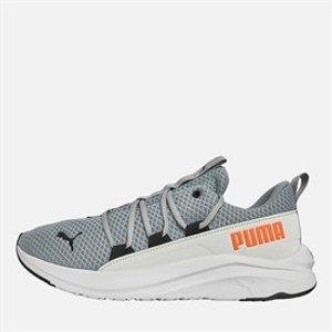 Puma Mens Softride One4All Neutral Running Shoes Cool Mid Gray/Puma Black/Glowing Red