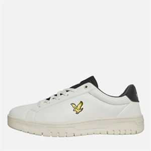 Lyle And Scott Vintage Mens Evanton Cup Low Trainers White/Black