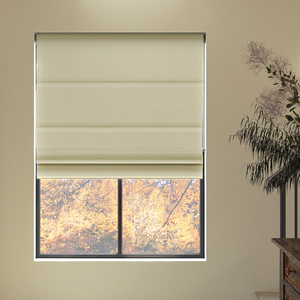 Vienna, Mushroom - Twist&Fit Roman Blind