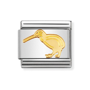 Classic Gold Kiwi Bird Charm