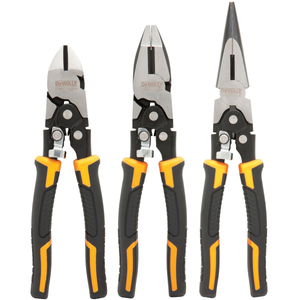 DeWalt DWHT0-70485 3 Piece Compound Action Pliers Set