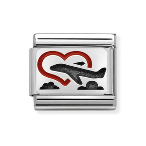 Classic Silver Honeymoon Charm