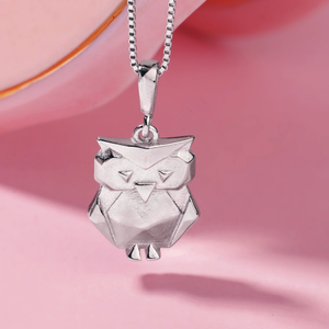 Silver Origami Owl Necklace