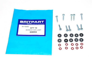 608004 - Lamp Screw for Land Rover Defender and Series (Priced Individually - Buy as a Set of 10)