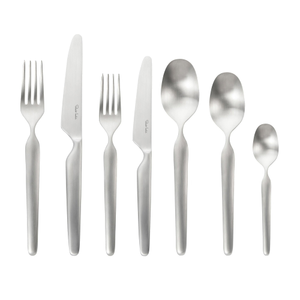 Bergen Satin Cutlery Set, 84 Piece for 12 People