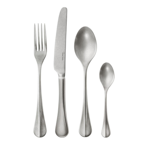 Baguette Vintage Cutlery Set, 30 Piece for 6 People - 6 Free Steak Knives