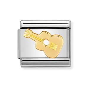 Classic Gold Guitar Charm