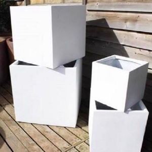 Arcadian Fibrestone - Cube - White* - 300 x 300 x 300 (H)mm