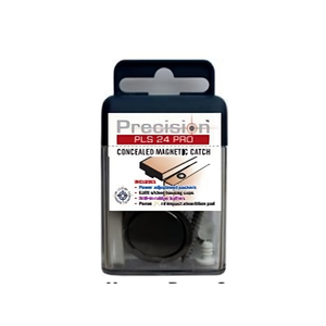 Precision Lock JRD-PLS24-PRO-BLACK Concealed Magnetic Catch 1 Pk - Black