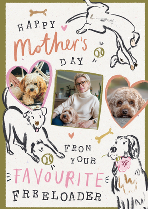 From Your Favourite Freeloader Photo Upload Mother’s Day Card