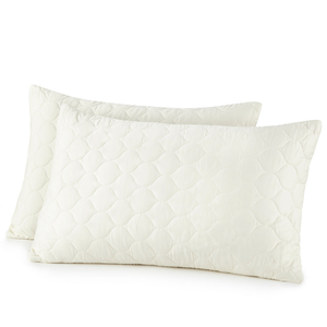 Organic Cotton Lofted Quilted Pillow Protectors