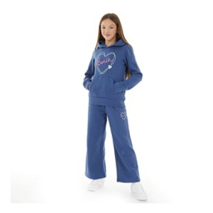Bench Girls Apricot Tracksuit Set Light Navy