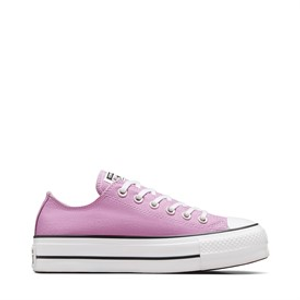 Converse Womens Chuck Taylor All Star Lift Platform Canvas Trainers Classic Amethyst/White/Black