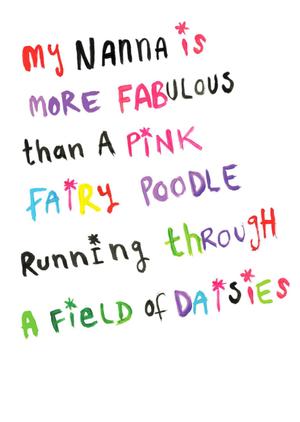 Fabulous Nanna Card