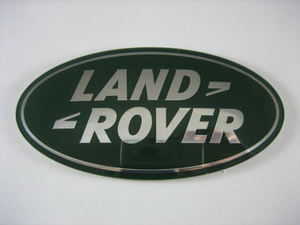 LR023296 - Front Grille Badge in Green - Genuine Land Rover - Fits SVX Grille on Defender and DISCOVERY 4
